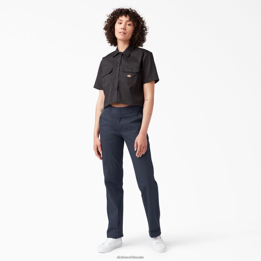regular mujer pantalones de trabajo flexibles de ajuste original Dickies ropa de trabajo X4H0F1755