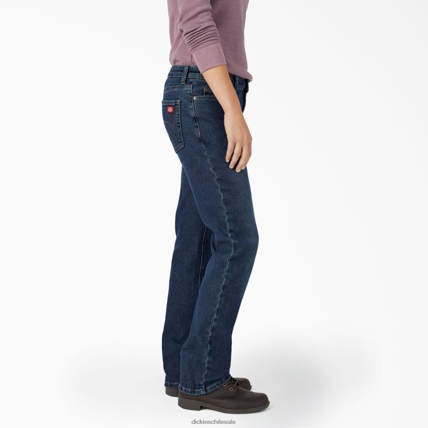 regular mujer pantalones vaqueros de trabajo de calentamiento Dickies ropa de trabajo X4H0F1693
