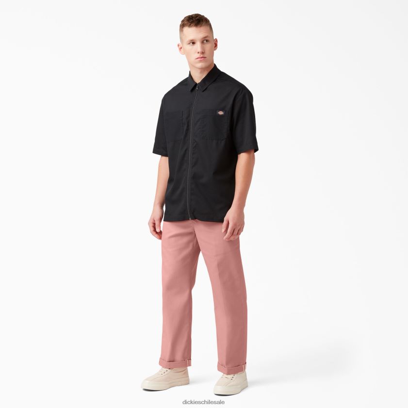 rosetón lavado a la piedra (s2r) hombres pantalones de trabajo de sarga de ajuste regular Dickies ropa de trabajo X4H0F289