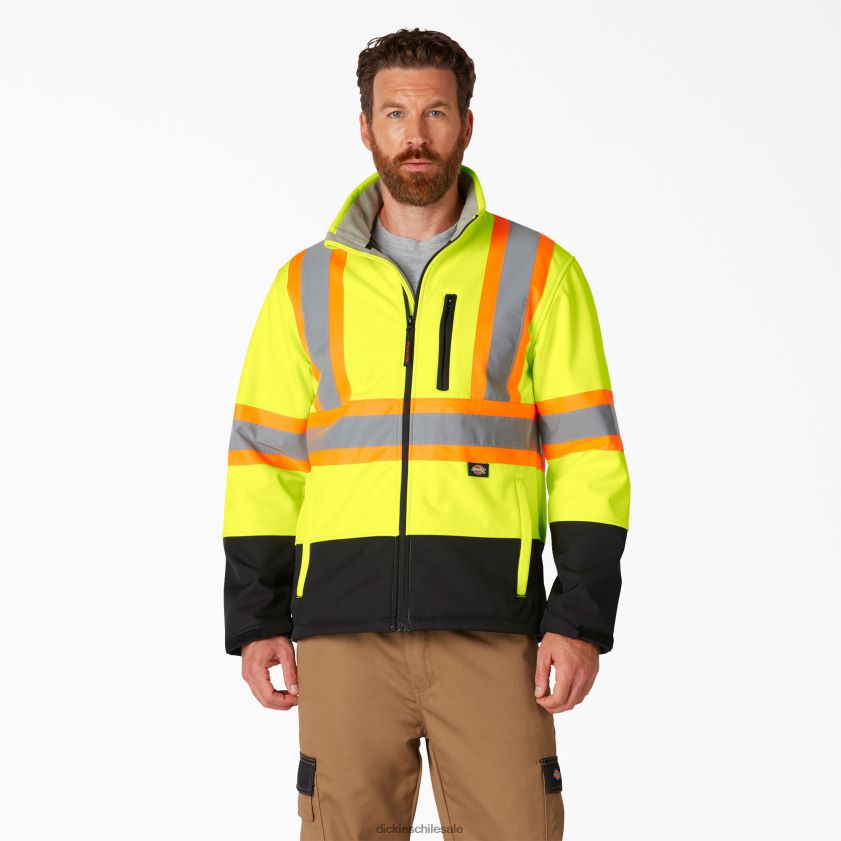 amarillo ansi (ay) unisexo chaqueta softshell de seguridad de alta visibilidad Dickies ropa de trabajo X4H0F1456 amarillo ansi (ay) unisexo chaqueta softshell de seguridad de alta visibilidad Dickies ropa de trabajo X4H0F1456