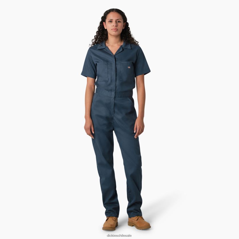azul de la fuerza aérea (af) mujer overoles refrescantes de manga corta Dickies ropa de trabajo X4H0F1543 azul de la fuerza aérea (af) mujer overoles refrescantes de manga corta Dickies ropa de trabajo X4H0F1543