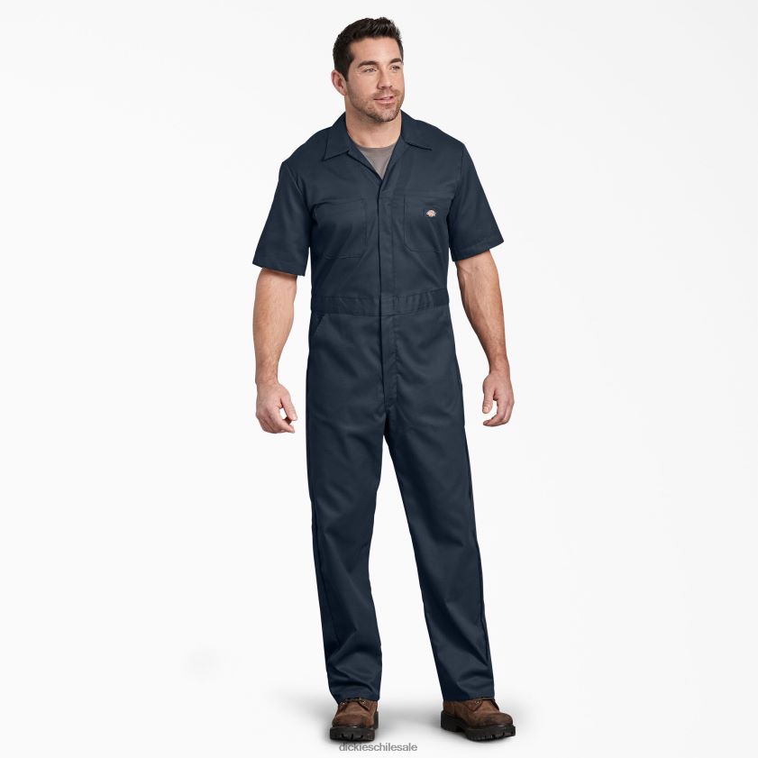 azul marino oscuro (dn) hombres overoles flexibles de manga corta Dickies ropa de trabajo X4H0F1239 azul marino oscuro (dn) hombres overoles flexibles de manga corta Dickies ropa de trabajo X4H0F1239