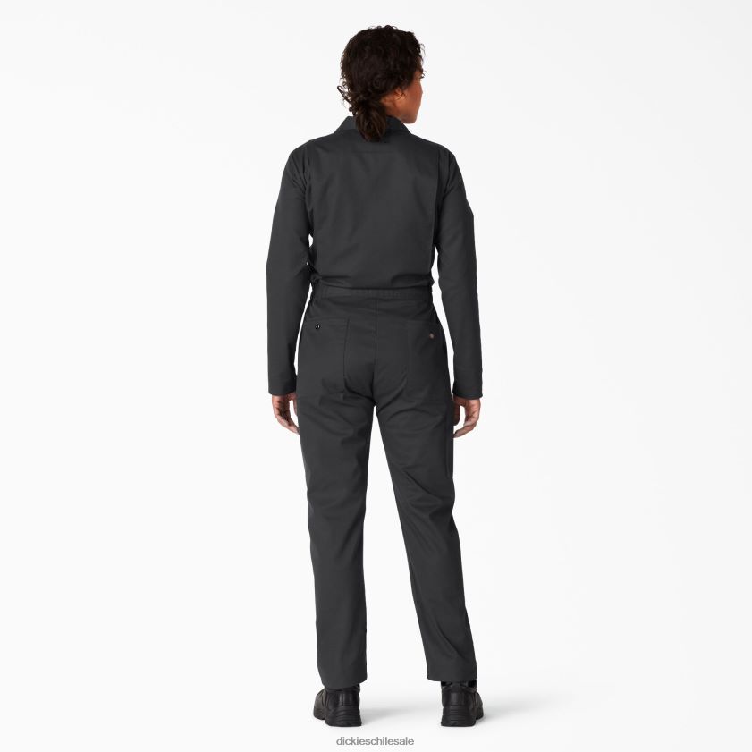 negro (negro) mujer overoles refrescantes de manga larga Dickies ropa de trabajo X4H0F1616