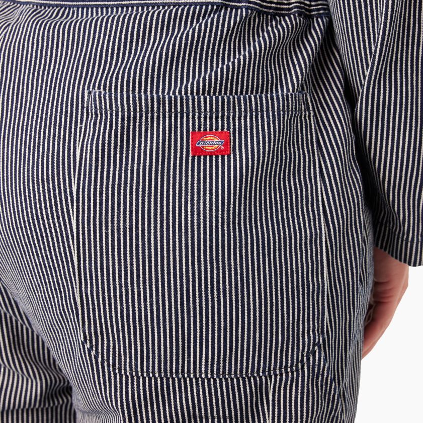 regular mujer overol de manga larga con rayas de nogal plus Dickies ropa de trabajo X4H0F1951