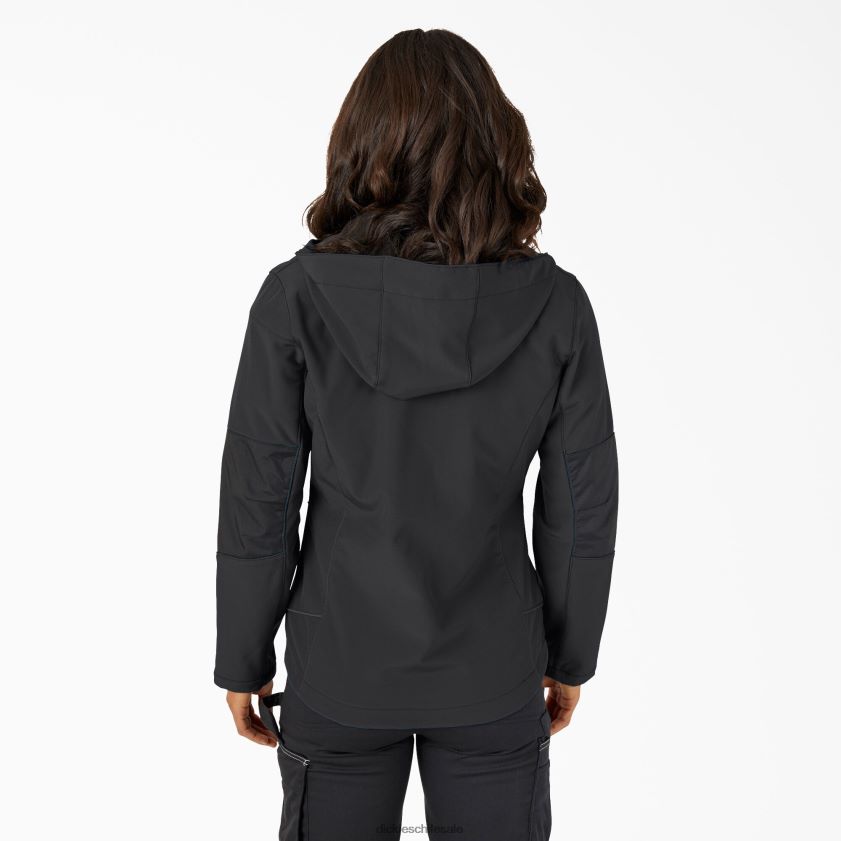 negro (negro) mujer chaqueta softshell de ropa de trabajo de alto rendimiento Dickies ropa de trabajo X4H0F2370
