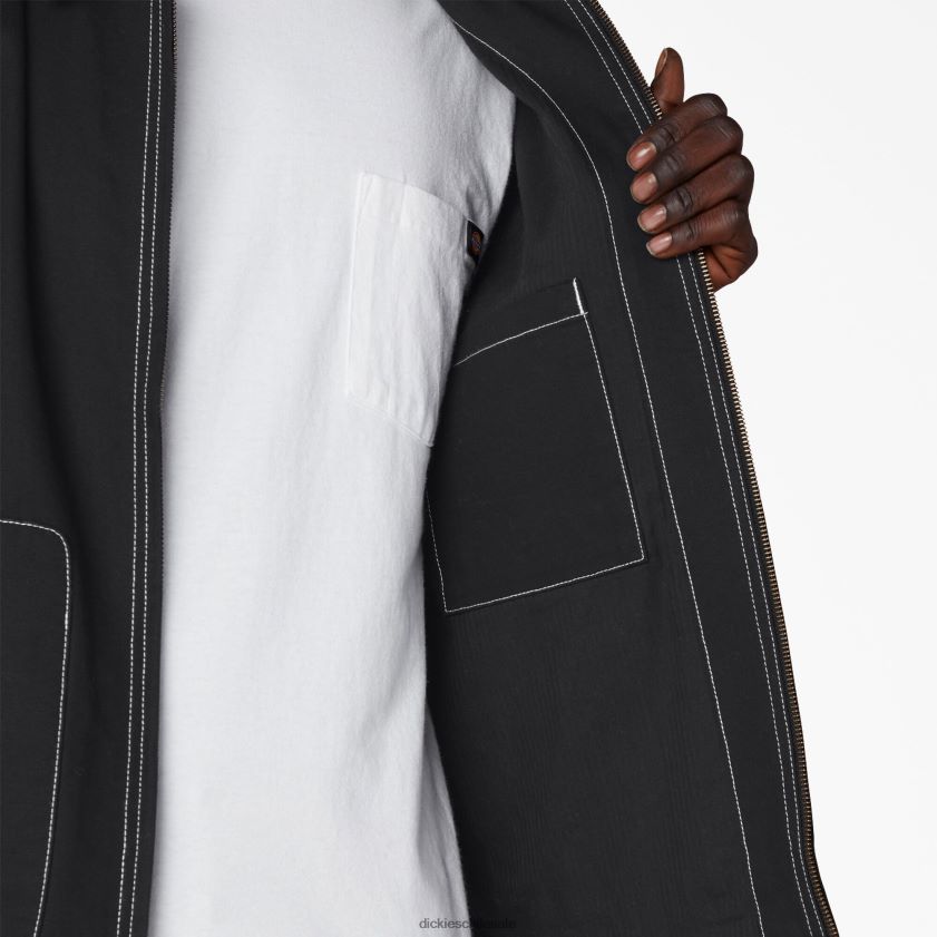 regular hombres chaqueta eisenhower reelaborada Dickies ropa de trabajo X4H0F1201