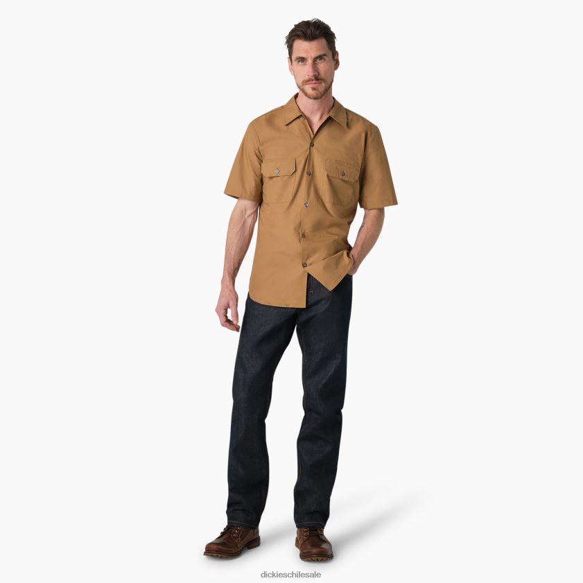 arce enjuagado (rma) hombres camisa de trabajo de manga corta de 1922 Dickies ropa de trabajo X4H0F923