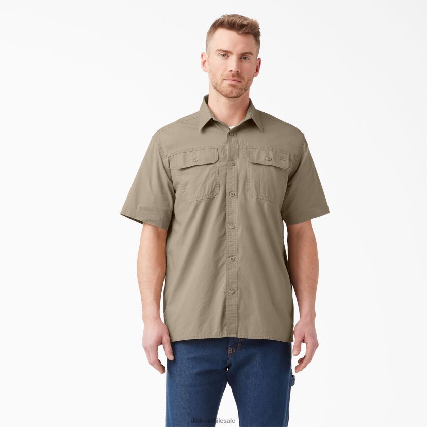 arena del desierto enjuagada (rds) hombres camisa de trabajo de manga corta con ripstop Dickies ropa de trabajo X4H0F645 arena del desierto enjuagada (rds) hombres camisa de trabajo de manga corta con ripstop Dickies ropa de trabajo X4H0F645