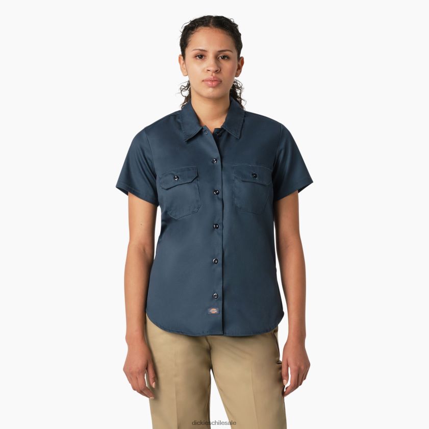 azul de la fuerza aérea (asl) mujer 574 camisa de trabajo original Dickies ropa de trabajo X4H0F1530 azul de la fuerza aérea (asl) mujer 574 camisa de trabajo original Dickies ropa de trabajo X4H0F1530
