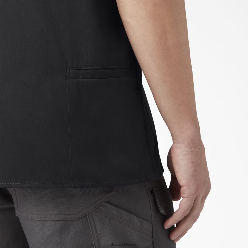 negro (negro) hombres camisa traeger ultimate grilling Dickies ropa de trabajo X4H0F792