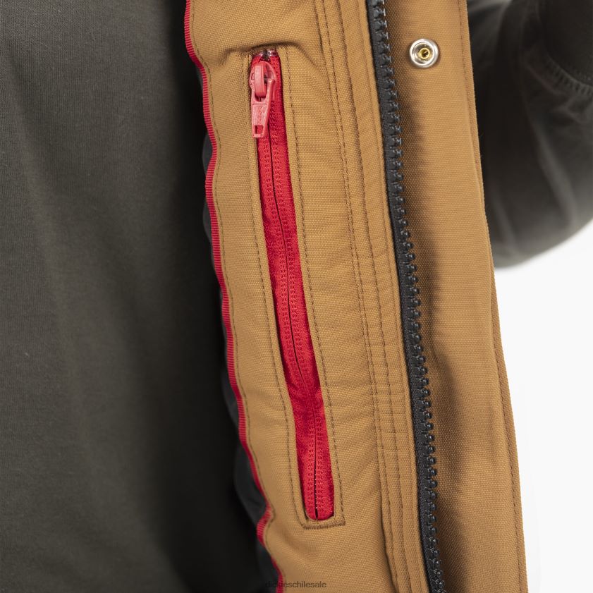 pato marrón (bd) hombres chaleco de trabajo de alto rendimiento Dickies ropa de trabajo X4H0F1088