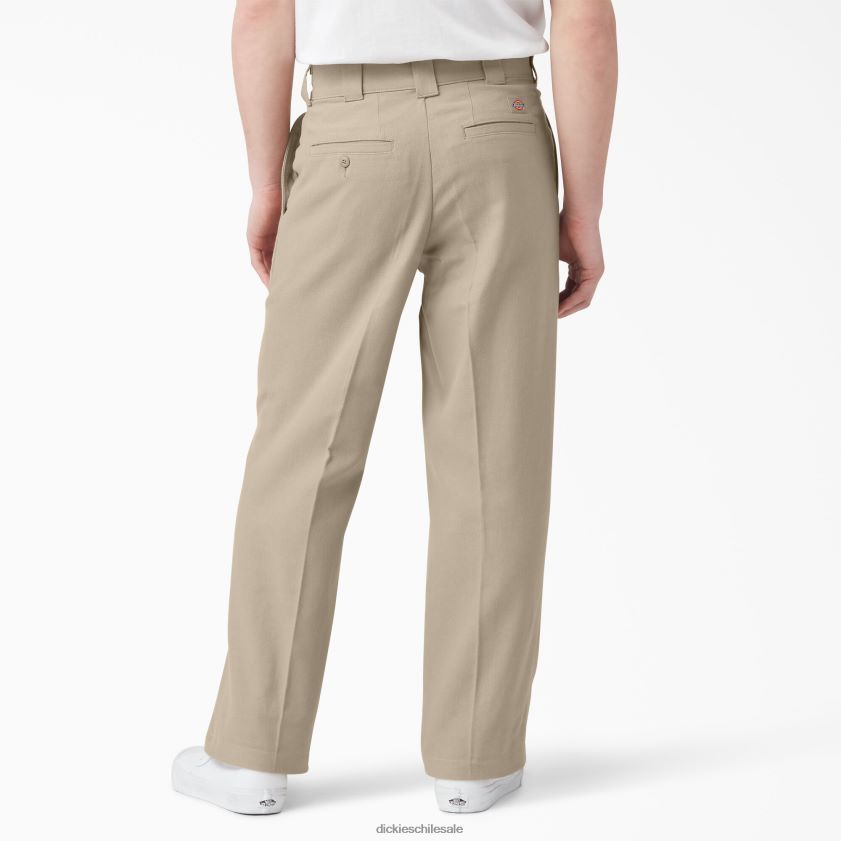arena del desierto (ds) hombres pantalones plisados ​​chatom Dickies vestir X4H0F276