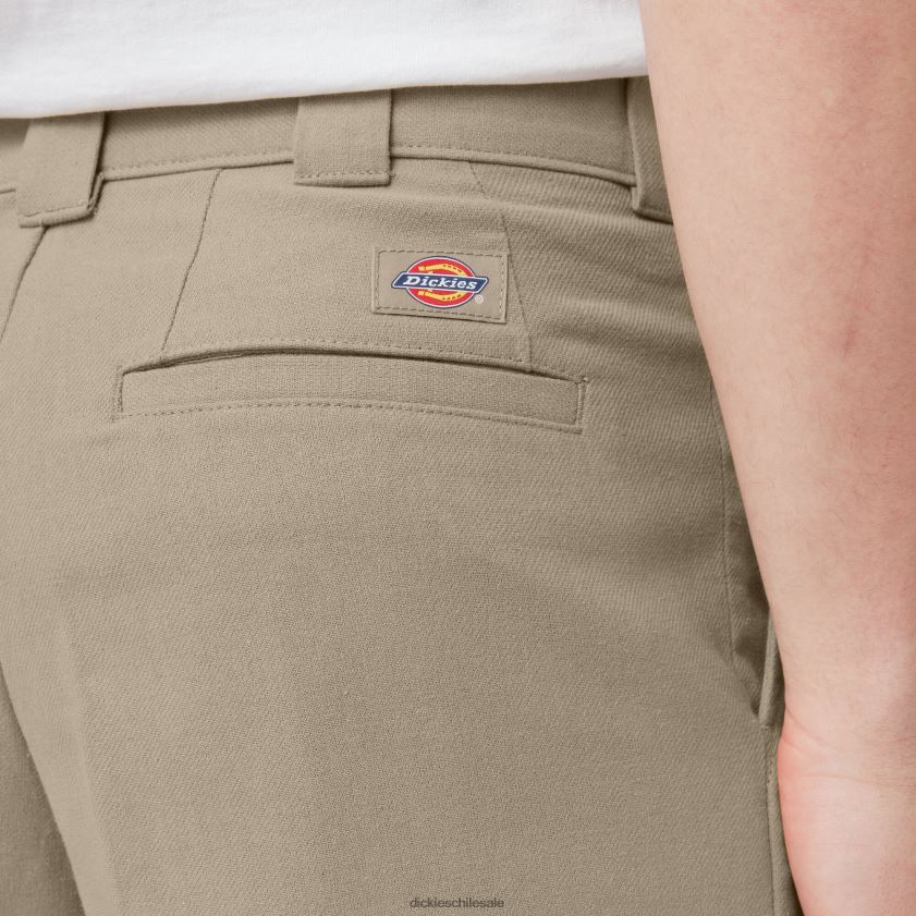 arena del desierto (ds) hombres pantalones plisados ​​chatom Dickies vestir X4H0F276