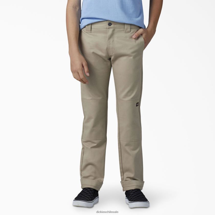 arena del desierto (ds) niños pantalones flex skinny fit con doble rodilla Dickies vestir X4H0F2662