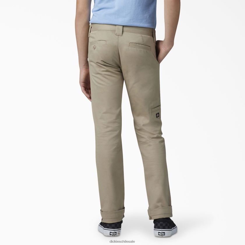 arena del desierto (ds) niños pantalones flex skinny fit con doble rodilla Dickies vestir X4H0F2662