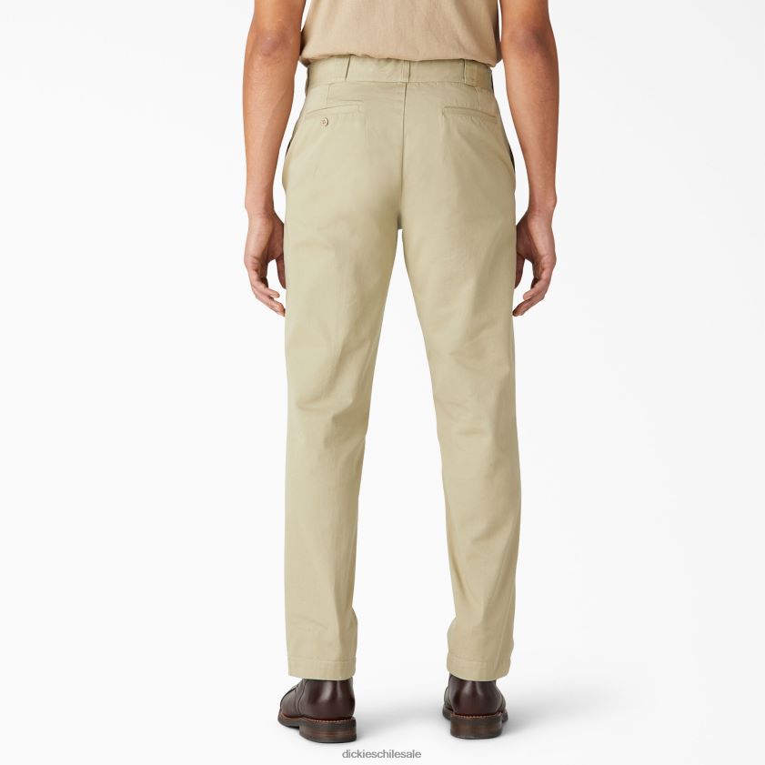 bronceado enjuagado (rtn) hombres 1922 pantalones de sarga Dickies vestir X4H0F332