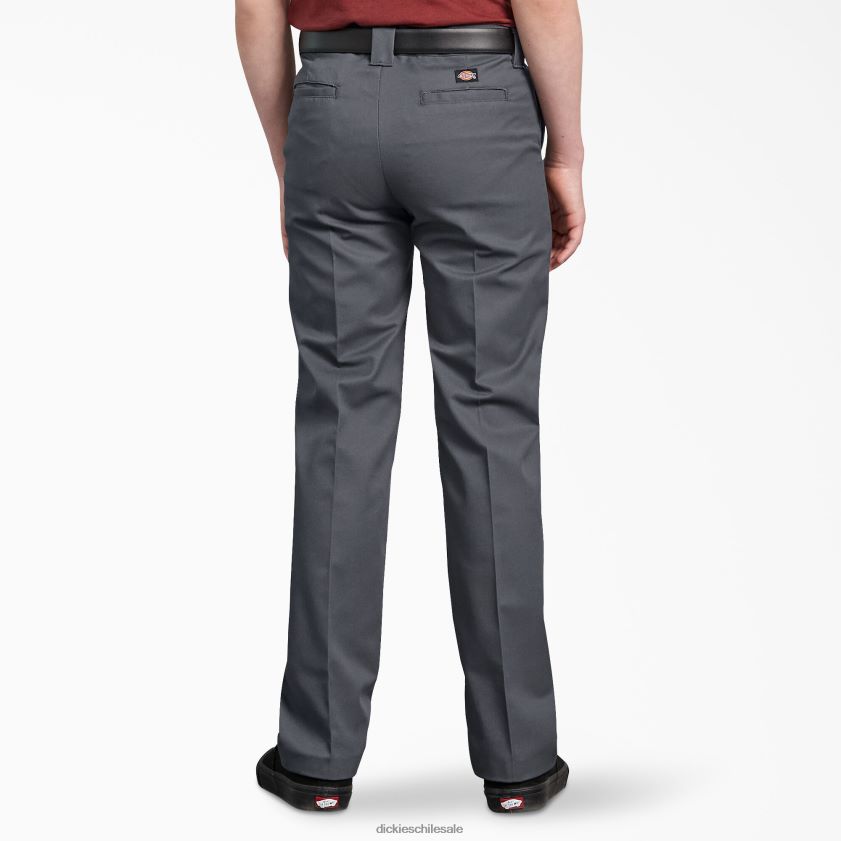gris carbón (ch) niños pantalones ajustados Dickies vestir X4H0F2664