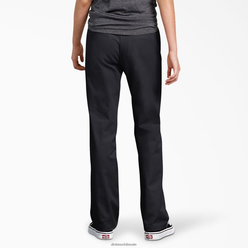 negro (negro) niños pantalones ajustados flexibles Dickies vestir X4H0F2709