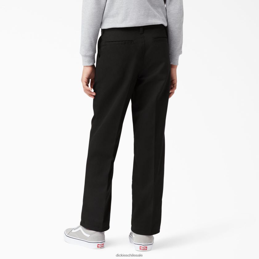 negro (negro) niños pantalones de corte clásico Dickies vestir X4H0F2655