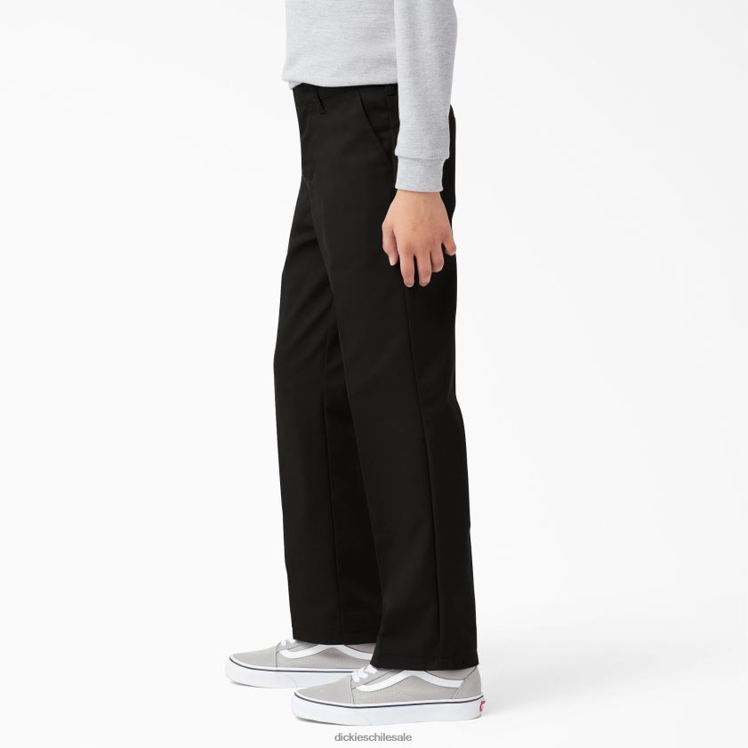 negro (negro) niños pantalones de corte clásico Dickies vestir X4H0F2655