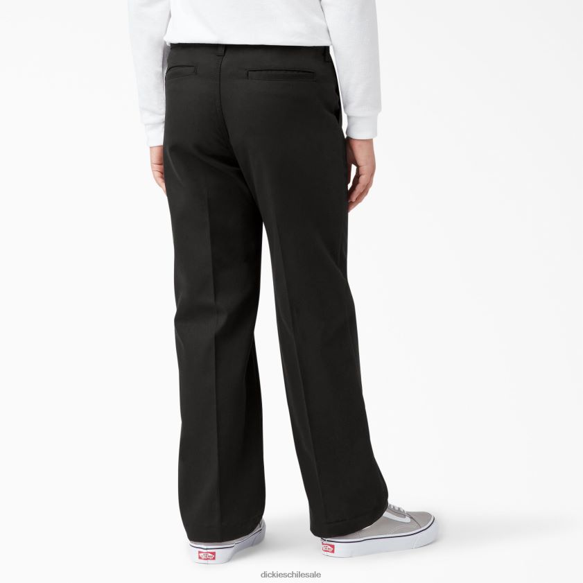 negro (negro) niños pantalones de corte clásico Dickies vestir X4H0F2685