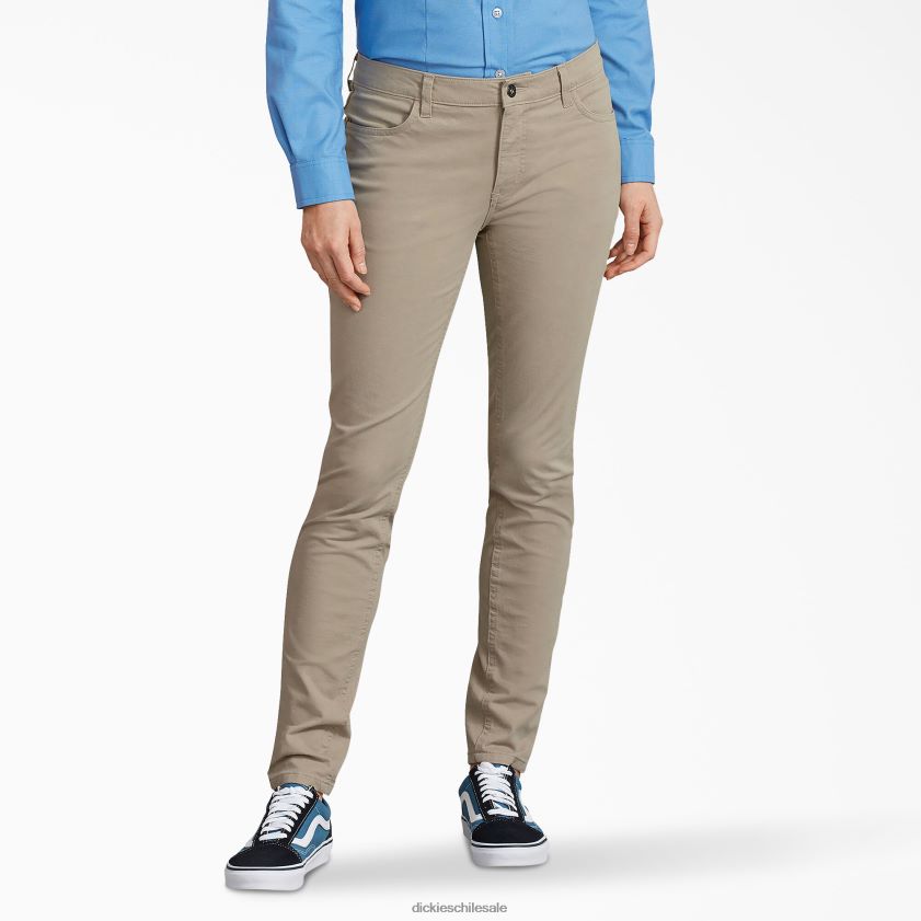 regular mujer pantalones ajustados de forma perfecta Dickies vestir X4H0F1769