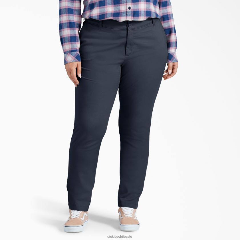 regular mujer pantalones ajustados de pierna ancha Dickies vestir X4H0F1831