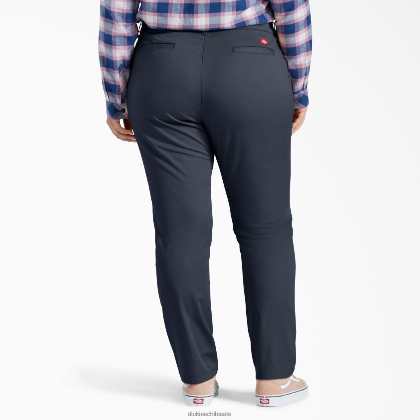 regular mujer pantalones ajustados de pierna ancha Dickies vestir X4H0F1831