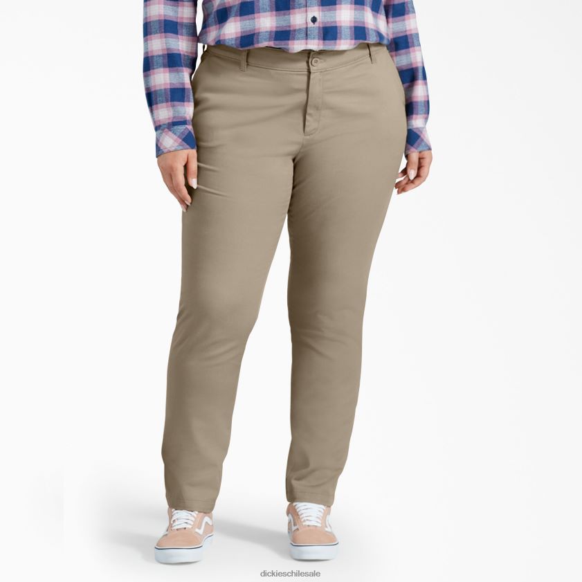 regular mujer pantalones ajustados de pierna ancha Dickies vestir X4H0F1832