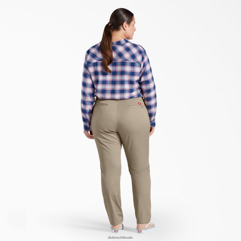 regular mujer pantalones ajustados de pierna ancha Dickies vestir X4H0F1832