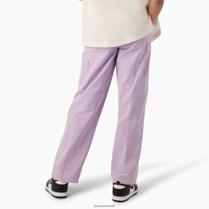 regular mujer pantalones con rayas de nogal Dickies vestir X4H0F1779