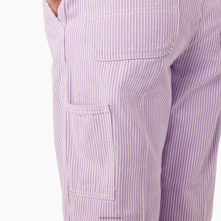 regular mujer pantalones con rayas de nogal Dickies vestir X4H0F1779