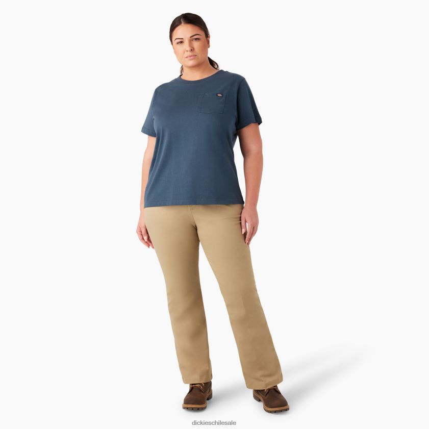 regular mujer pantalones de sarga con corte bootcut y corte slim Dickies vestir X4H0F1899