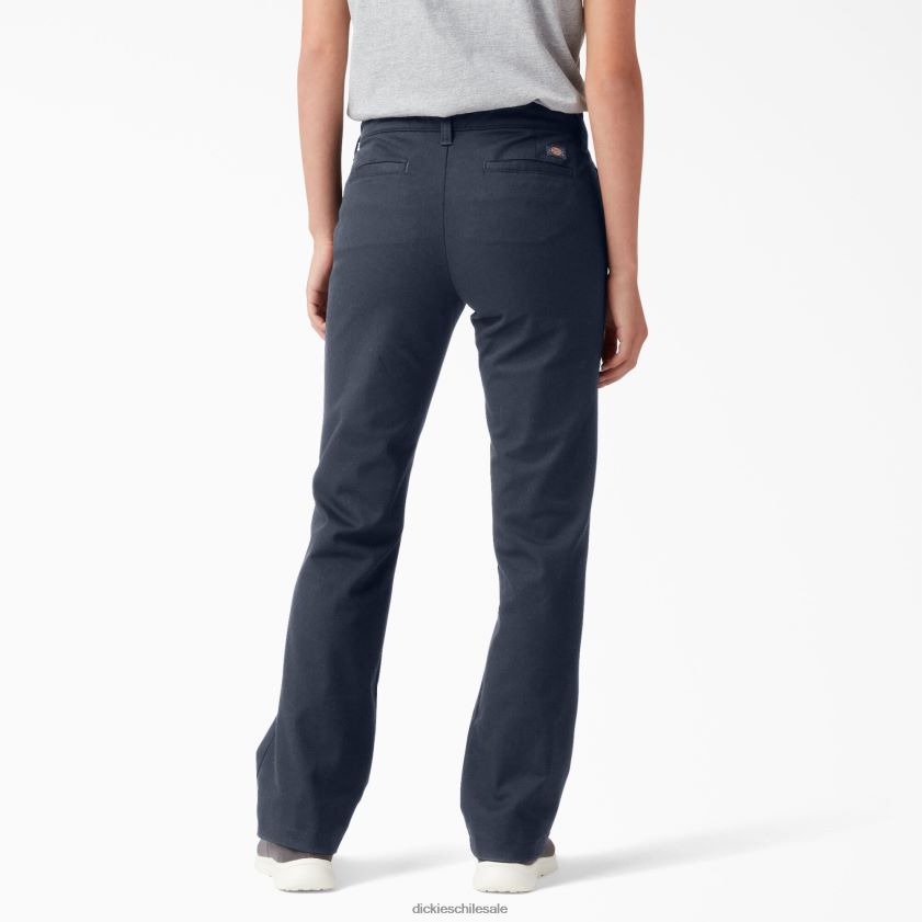 regular mujer pantalones de sarga slim bootcut Dickies vestir X4H0F1873