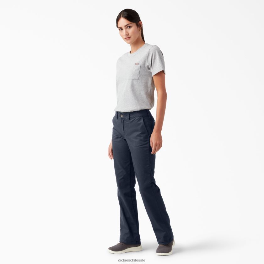 regular mujer pantalones de sarga slim bootcut Dickies vestir X4H0F1873