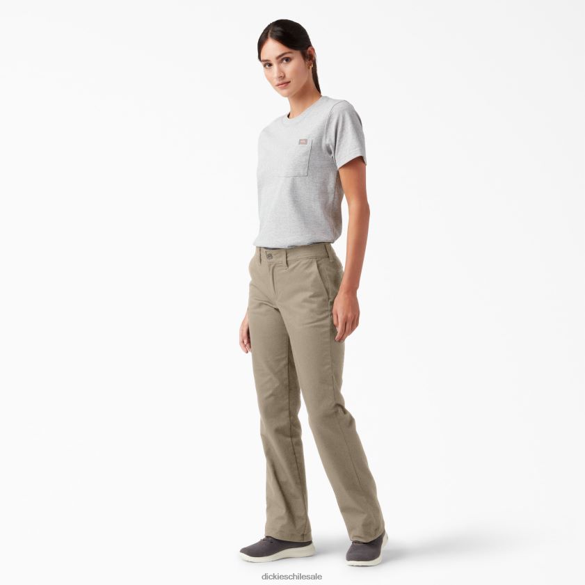 regular mujer pantalones de sarga slim bootcut Dickies vestir X4H0F1874