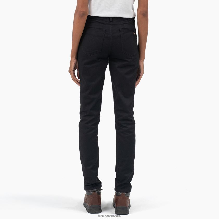 regular mujer pantalones pitillo de sarga de tiro alto Dickies vestir X4H0F1849