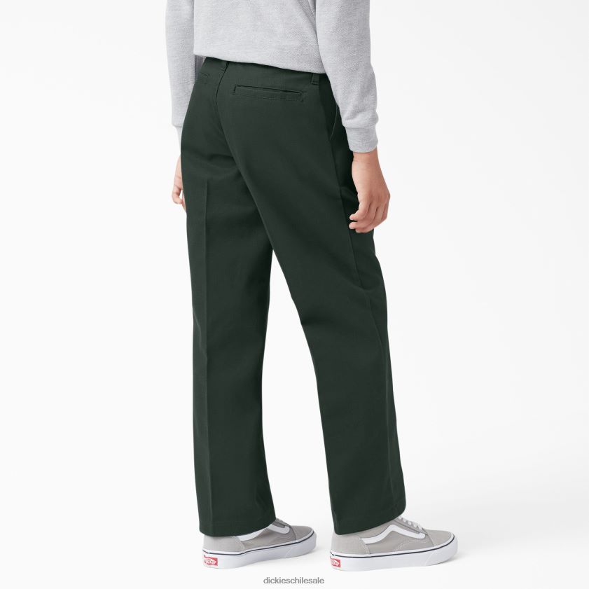 verde cazador (gh) niños pantalones de corte clásico Dickies vestir X4H0F2659