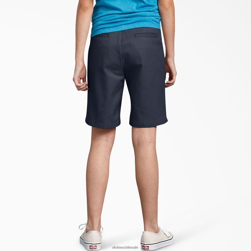 azul marino oscuro (dn) niños pantalones cortos ajustados Dickies vestir X4H0F2712
