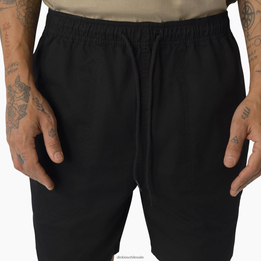 negro (bkx) hombres pantalones cortos pelícano rápidos 6\" Dickies vestir X4H0F450