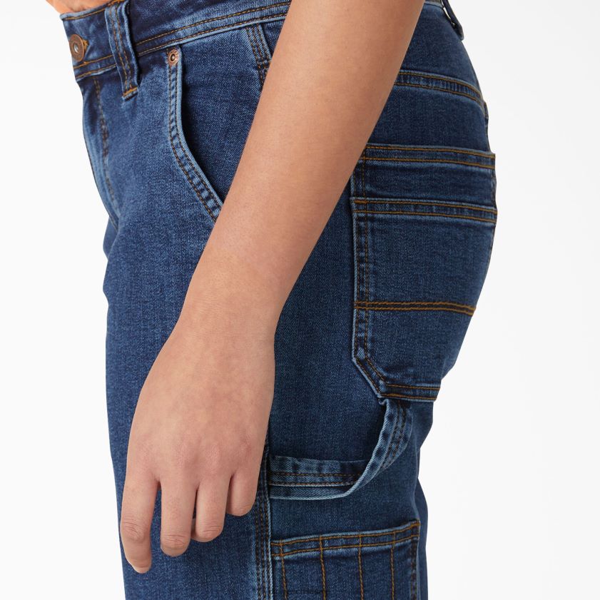 regular mujer pantalones cortos de mezclilla de carpintero 11\" Dickies vestir X4H0F2258