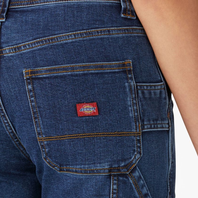 regular mujer pantalones cortos de mezclilla de carpintero 11\" Dickies vestir X4H0F2258