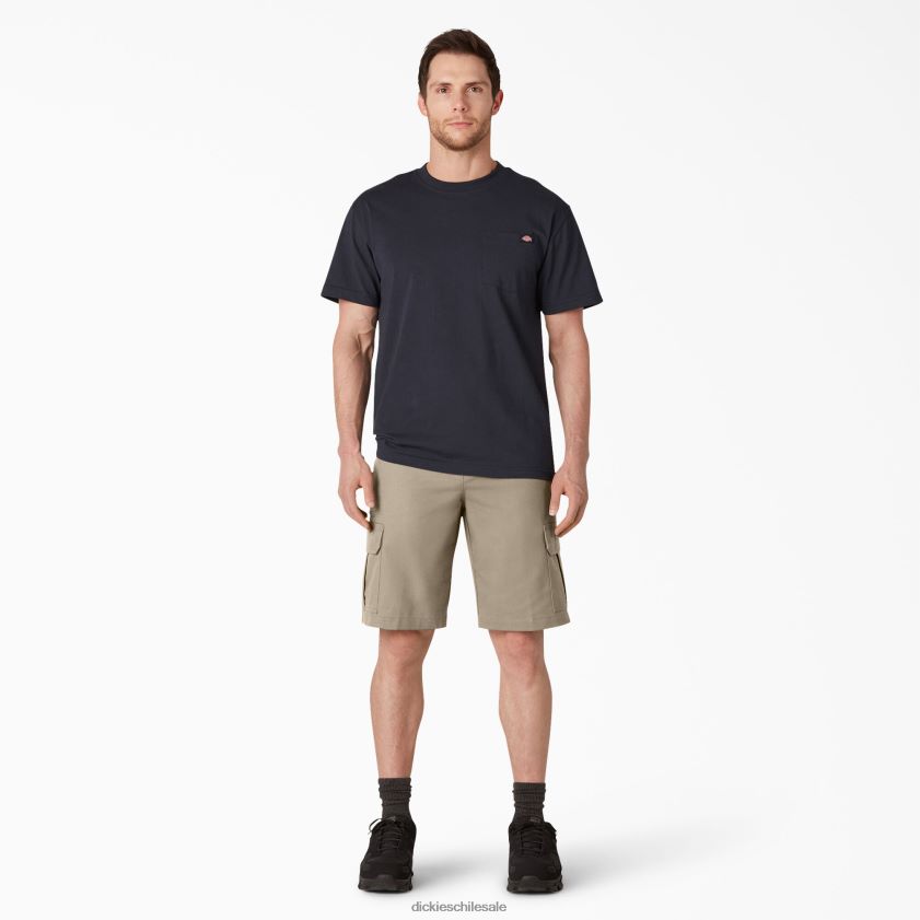 arena del desierto (ds) hombres pantalones cortos de carga de cintura activa de enfriamiento 11 \" Dickies vestir X4H0F369