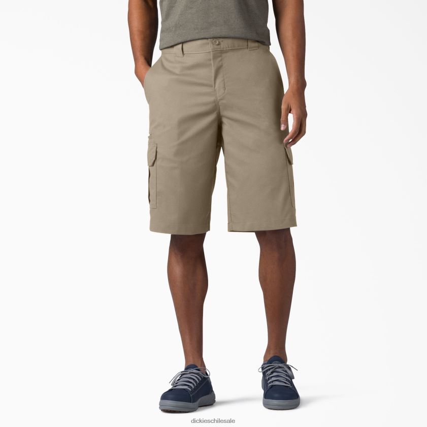 arena del desierto (ds) hombres shorts cargo de ajuste relajado 13" Dickies vestir X4H0F363