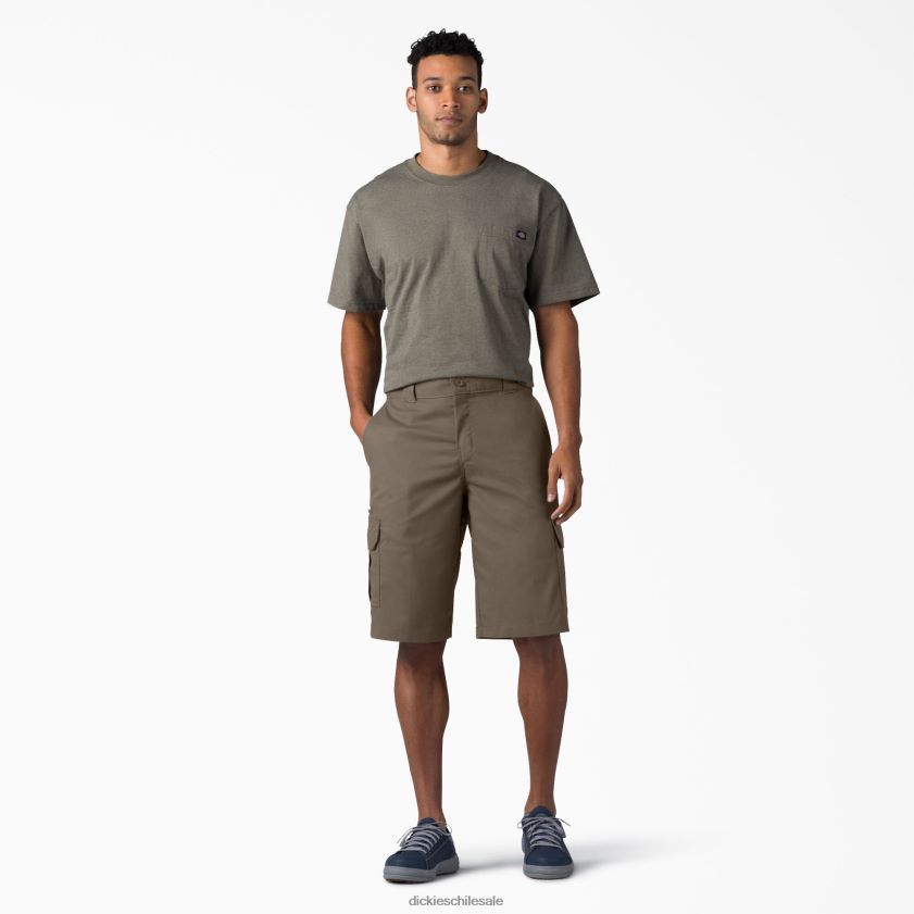 hongo (mr1) hombres shorts cargo de ajuste relajado 13\" Dickies vestir X4H0F364