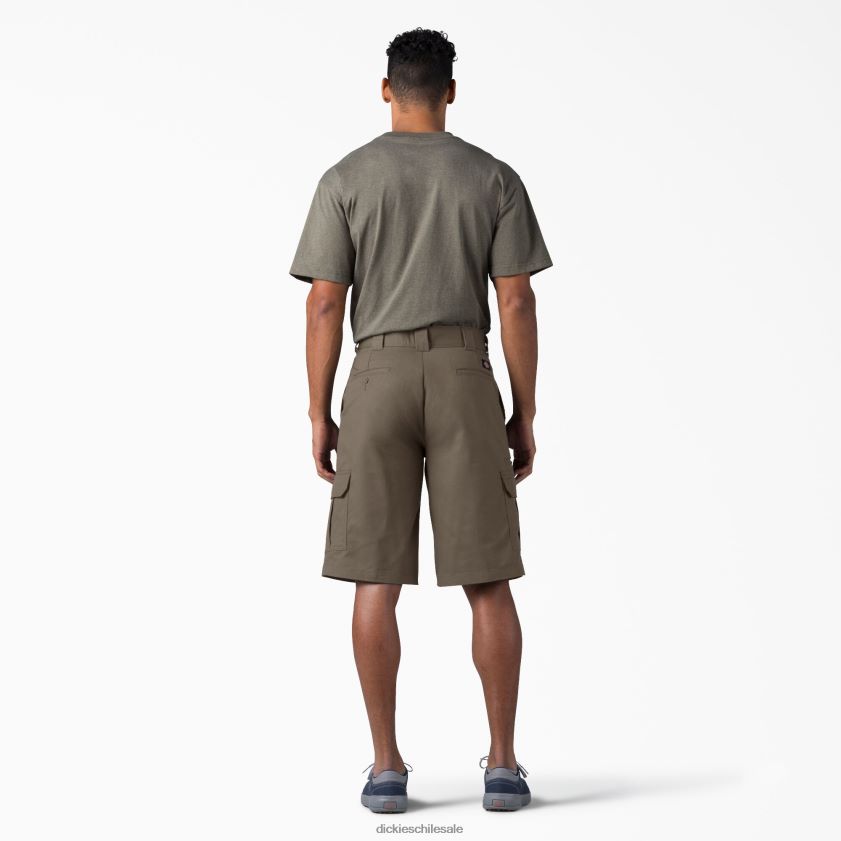 hongo (mr1) hombres shorts cargo de ajuste relajado 13\" Dickies vestir X4H0F364