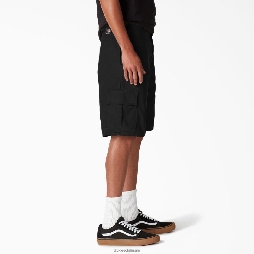 negro (bkx) hombres shorts cargo de skate 11\" Dickies vestir X4H0F417
