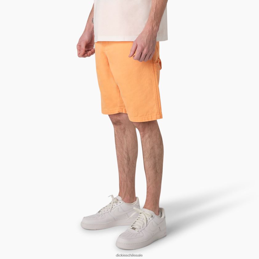 batido de papaya lavada a la piedra (sps) hombres pantalones cortos de carpintero de pato lavado a la piedra 11\" Dickies vestir X4H0F469