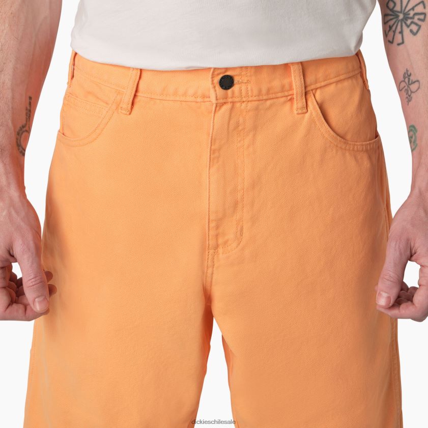 batido de papaya lavada a la piedra (sps) hombres pantalones cortos de carpintero de pato lavado a la piedra 11\" Dickies vestir X4H0F469