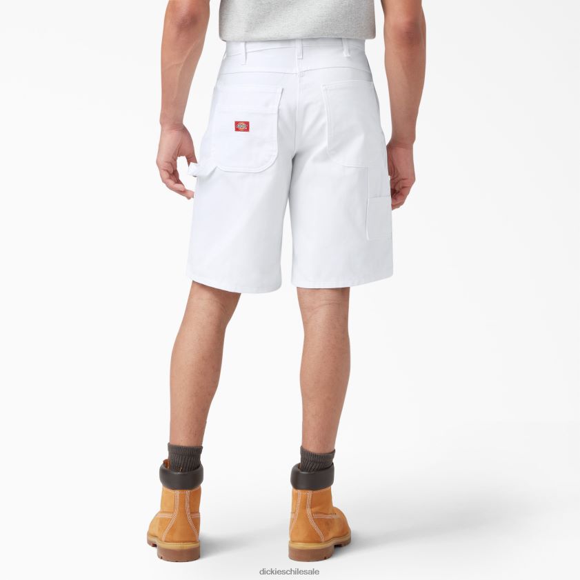 blanco (wh) hombres pantalones cortos de pintor utilitario 11\" Dickies vestir X4H0F175